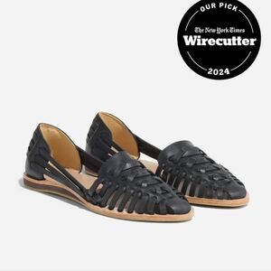 Nisolo Women's Hurache Sandal, black size 9